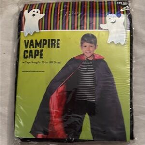 Vampire cape 35 in (88.9cm) new costume